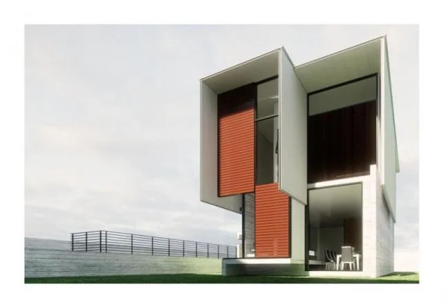 Sketchup Villa Model | Solo Villa, Modern Style