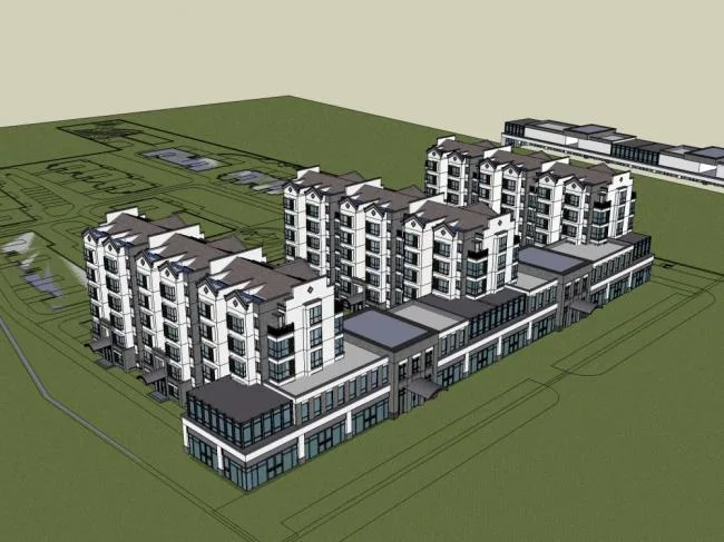 Sketchup Residential Model | Multi story Residence, Modern Style