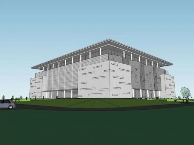 Sketchup School Model | Multi story School Teaching Building, Campus Educational Architecture, Modern Style