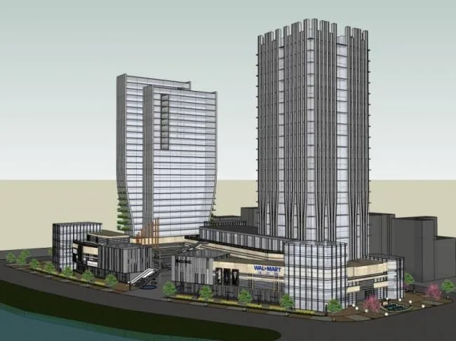 Sketchup Complex Model | Multi story Urban Complex, Residential, Office, Hotel, Modern Style