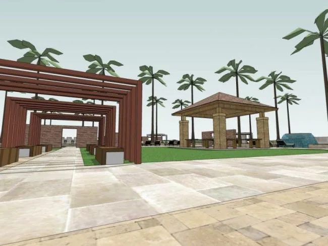 SketchUp Landscape Models: Community, Residential, European & Classical Styles