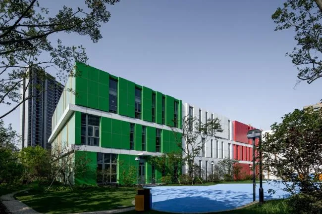 BIM Architecture | Wujun Kindergarten in the Taihu Lake New Town, Suzhou, Jiangsu/Qifa Design Group Co., Ltd