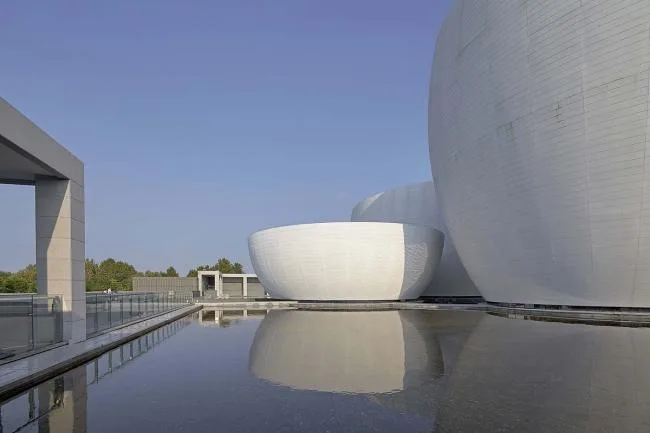 BIM Architecture | Blank spaces outlined in minimalist calligraphy: Xingyao Museum/Yanchuan Architecture