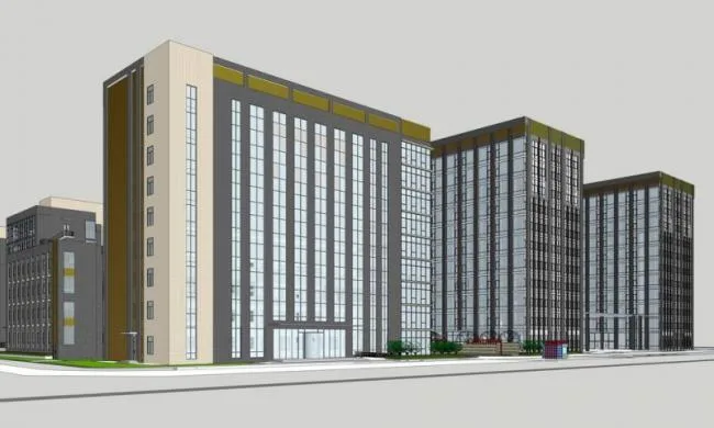 Sketchup Residential Model | Commercial and Residential Buildings, Multi story Residences, Modern Style