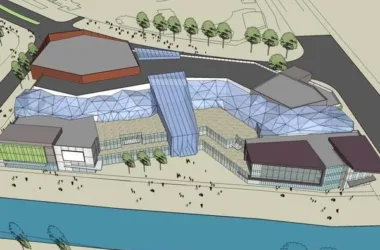 SketchUp Business Model: Designing a Modern Multi-Story Business District-BIM WORLD
