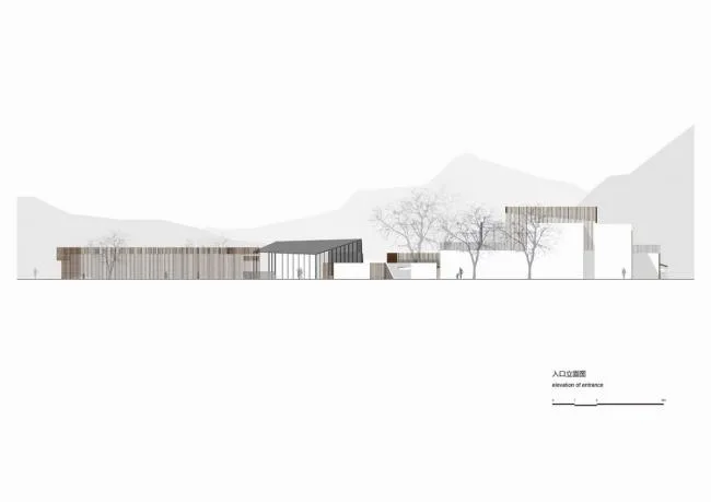 BIM Architecture | Maolin Qingquan, Burning Spray Nose Drinking Tea: Tea Words Not Elegant House/Hehe Design Studio