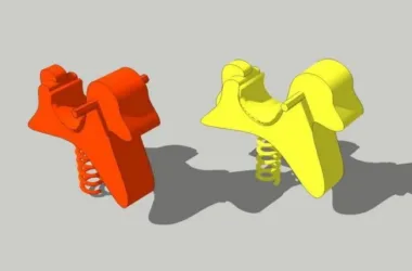 SketchUp Materials for Children's Playgrounds, Amusement Rides, Spring Chairs, and Landscape Elements-BIM WORLD