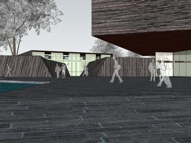 Sketchup Cultural Model | Museum, Cultural Architecture, Modern Style