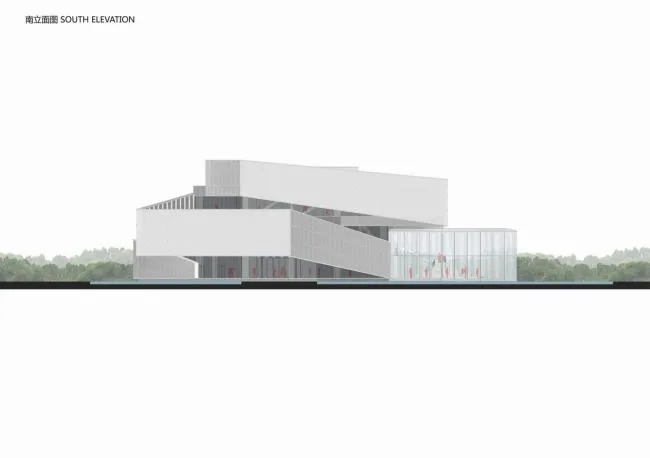 BIM Architecture | Strolling through the Flowers, Warm and Transparent: Shenzhen Shimao Shenzhen Hong Kong International Center Exhibition Hall/Water Stone Design