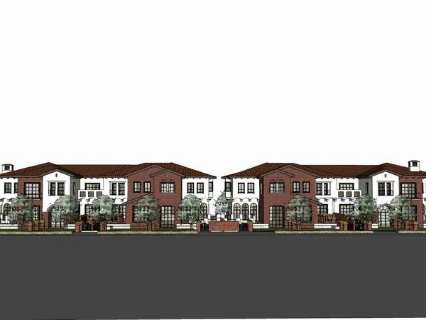 Sketchup Villa Model | Row Villa, Classical English Style