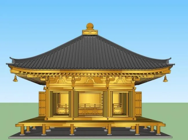 Sketchup Ancient Architecture Model | Multi story Temple, Ancient Temple, Chinese Style, Ancient Architecture