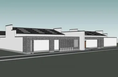 Modern Chinese Courtyard Residential Model in SketchUp-BIM WORLD