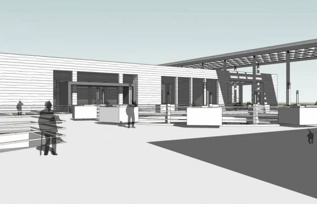 Sketchup Cultural Model | Multi story Museum, Modern Style, Cultural Architecture