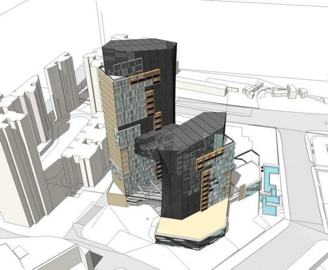 Sketchup Office Model | High rise Office Building, Modern Style