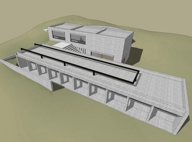 Modern Multi-Story Residential Design: ANDO Koshino House in SketchUp