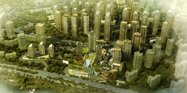 Sketchup Complex Model | Multi story High rise Complex, Office Building, Hotel, Commercial, Modern Style