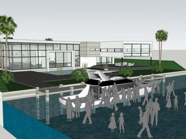 Sketchup Villa Model | Solo Villa, Modern Style