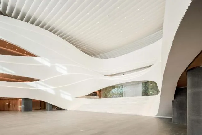 BIM Architecture | As graceful as a beautiful fish, West Hall of Silk Road Cultural Exchange Center/WAY Studio