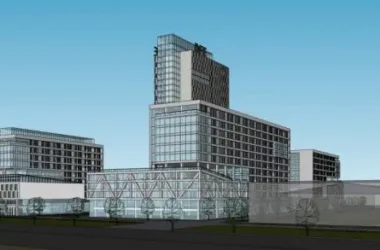 Sketchu Industrial Building at Yantai Oriental Electronics Park: Modern Multi-Story Mixed-Use Office and Industrial Architecture-BIM WORLD