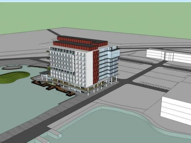 Sketchup School Model | High rise School, Campus Educational Architecture, Modern Style