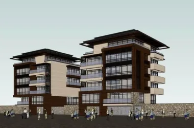 Modern Villa Design | SketchUp 3D Model-BIM WORLD
