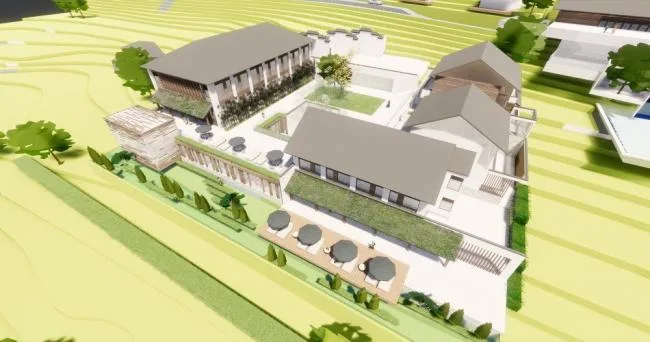 Sketchup Hotel Model | Homestay, New Chinese Style, Residential, Commercial, Entertainment and Leisure Facilities