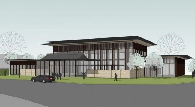 Sketchup Hotel Model | Multi story Hotel, New Chinese Style