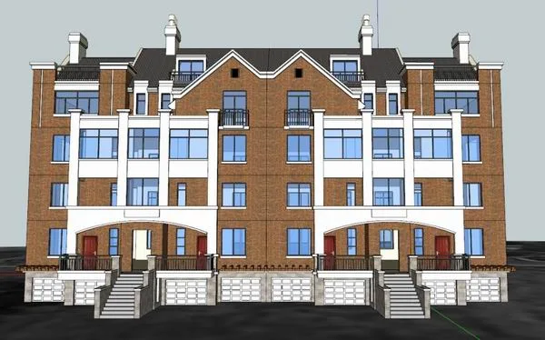 SketchUp Residential Design: Multi-Story Classical Style Home