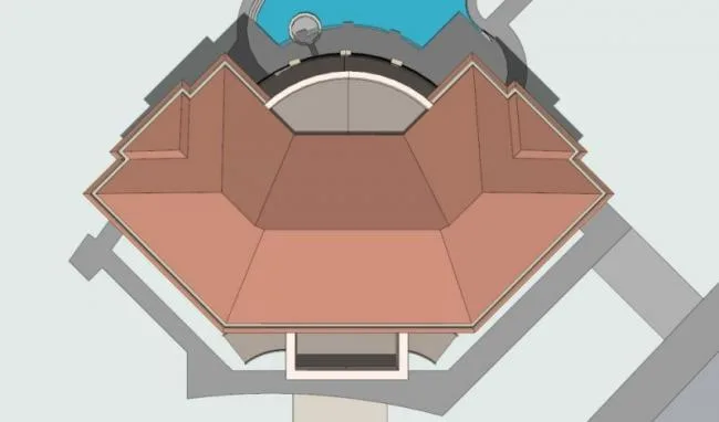 Sketchup Business Model | Clubhouse, Classical Style