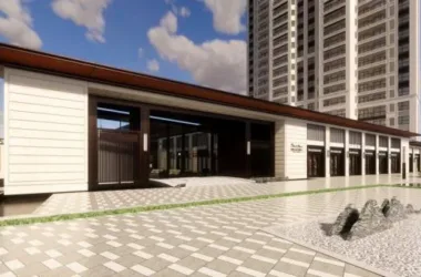 Modern High-Rise Office Building Model in SketchUp-BIM WORLD