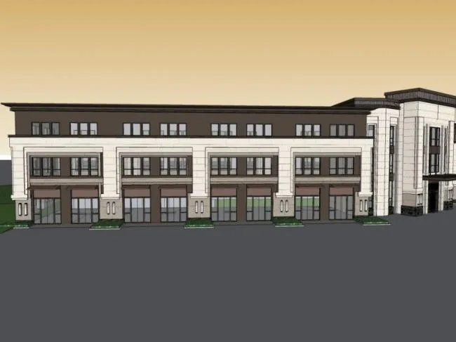 Sketchup Business Model | Multi story Business Center, Modern Style