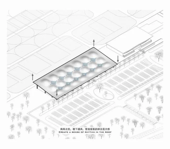 BIM Architecture | Continuous Waves Rising from Golden Birch Forest: Hulunbuir Hailar Airport Expansion Project/China Architecture Design Institute Joint Architectural Design Seminar U10