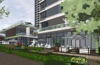 Modern High-Rise Apartment Residential Model in SketchUp-BIM WORLD