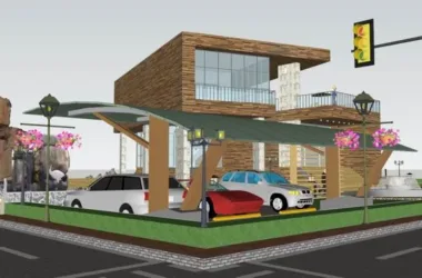 Modern Solo Villa Design | SketchUp 3D Model-BIM WORLD