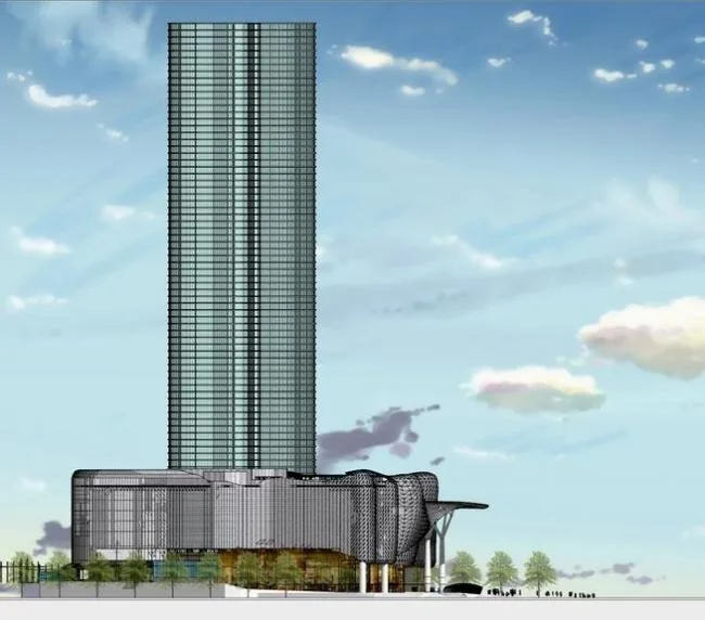 Sketchup Complex Model | Singapore ION Ultra High rise Complex, Ultra high rise Office, Hotel, Modern Style