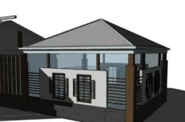 Multi-Story Sports Activity Center Model in Chinese Style | SketchUp Design-BIM WORLD