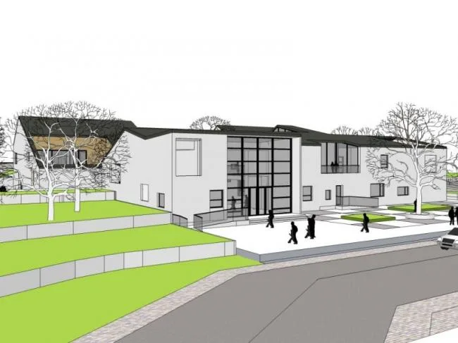 Sketchup School Model | Kindergarten, Campus Educational Architecture, Modern Style
