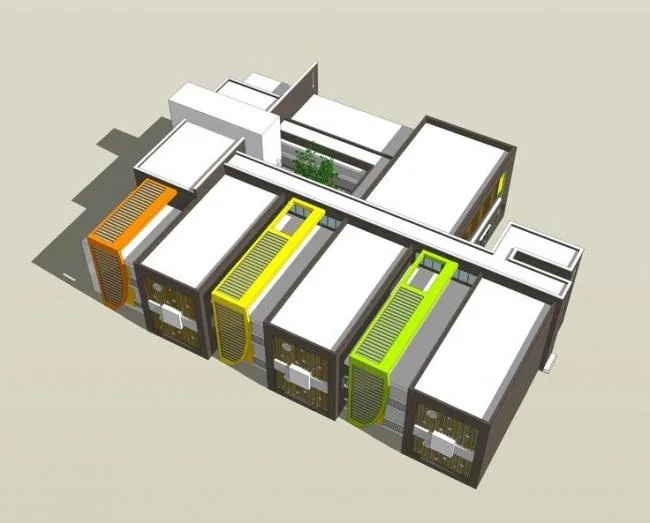 Sketchup School Model | Kindergarten, School, Educational Architecture, Modern Style