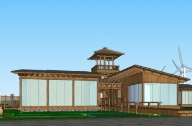 Sketchup Planning Model | Park Planning, Modern Style-BIM WORLD