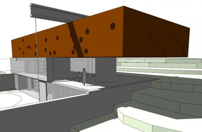 Modern Villa Design: Bordeaux Residence SketchUp Model