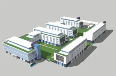 Sketchu Industrial Building: Modern Multi-Story Factory and Industrial Architecture-BIM WORLD