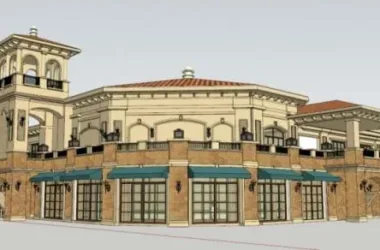 SketchUp Business Model for an Italian Classic Style Restaurant-BIM WORLD