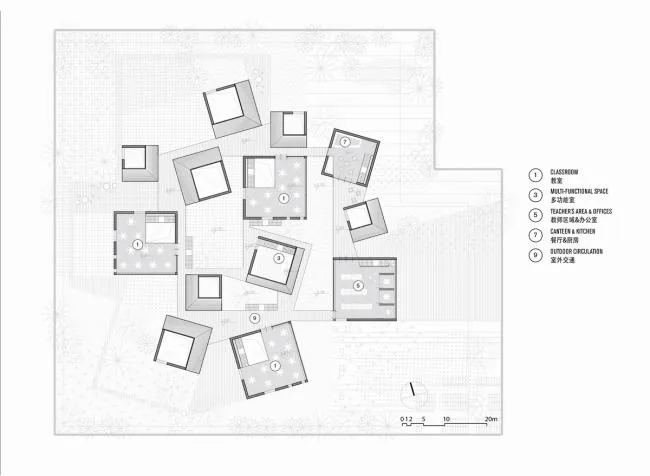 BIM Architecture | Water Town Charm, Glittering Stars on the Endless Plain: Jiangsu Beisha Kindergarten/Crossboundaries
