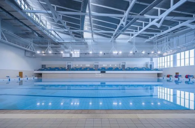 BIM Architecture | The sky is high and the sea is wide, like white waves churning on the sea: Rudong Sports Center/Tongji New Year's Eve Architectural Design and Research Institute