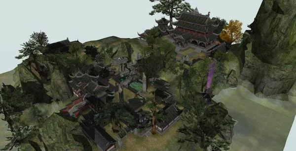 Sketchup Ancient Architecture Model | Multi story Ancient Architecture Scene, Chinese Style, Ancient Architecture