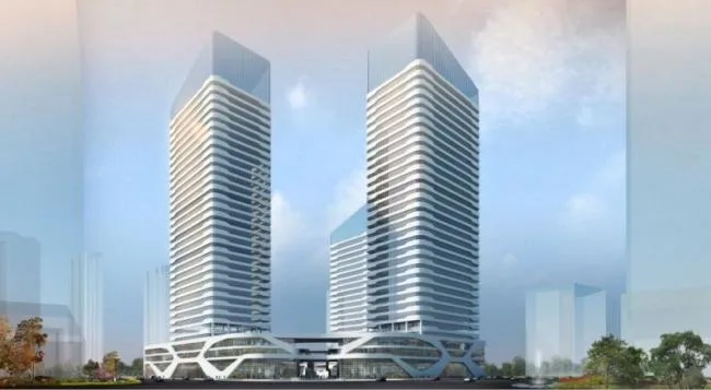 Sketchup Complex Model | Multi story Commercial Complex, Office Building, Modern Style