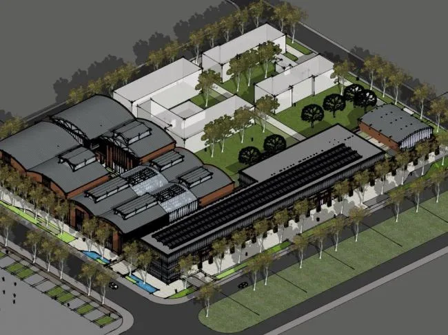Sketchu Industrial Factory | Multi story factory, industrial building, factory building, modern style