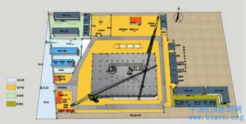 Construction Plan Layout of Structural Stage