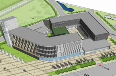 Multi-Story Jiangsu Technical Normal School Campus Model | Modern Educational Architecture in SketchUp-BIM WORLD