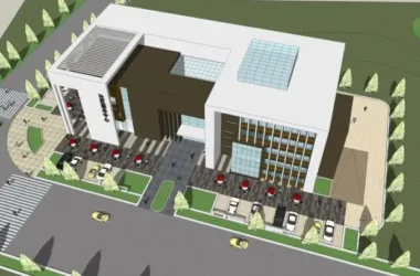 Modern Cultural Architecture: Community Activity Center Designed in SketchUp-BIM WORLD